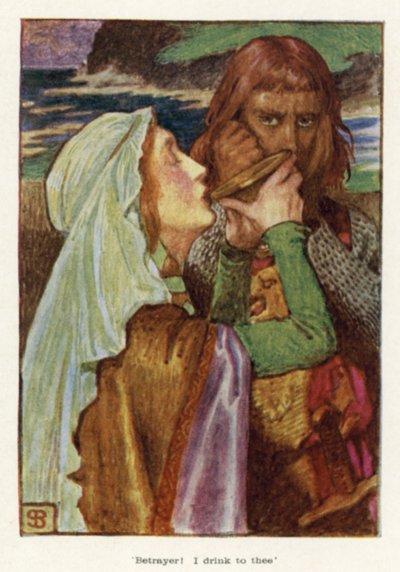 『裏切り者！私はあなたに飲みます 作： John Byam Liston Shaw